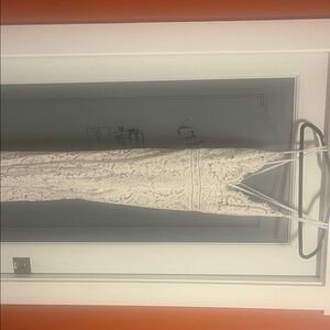 Elegant White Lace Dress